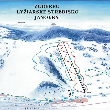 Wellness Drevenica Zuberec, 3 Apartmany, 2 Studia, Tatranske Stity Z Terasy Luaran gambar