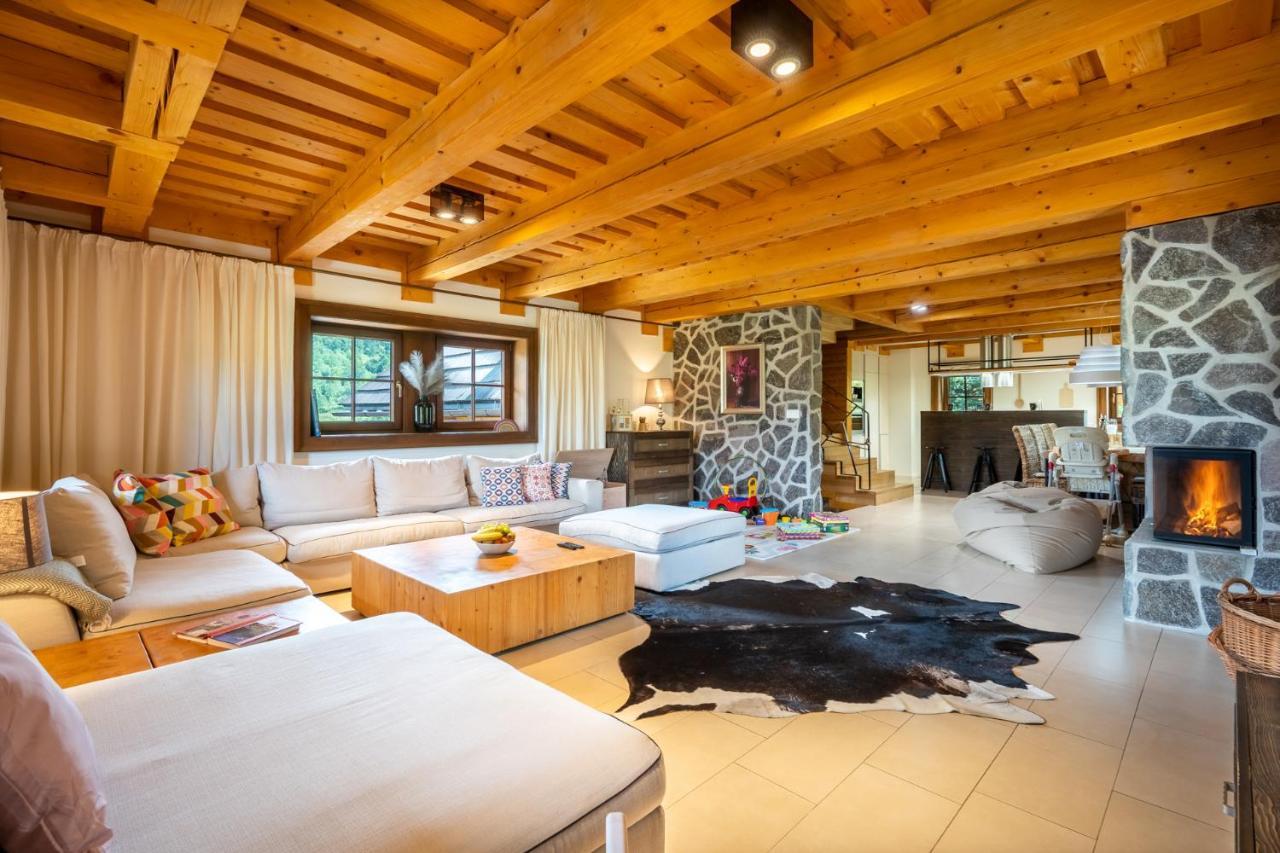 Wellness Drevenica Zuberec, 3 Apartmany, 2 Studia, Tatranske Stity Z Terasy Luaran gambar