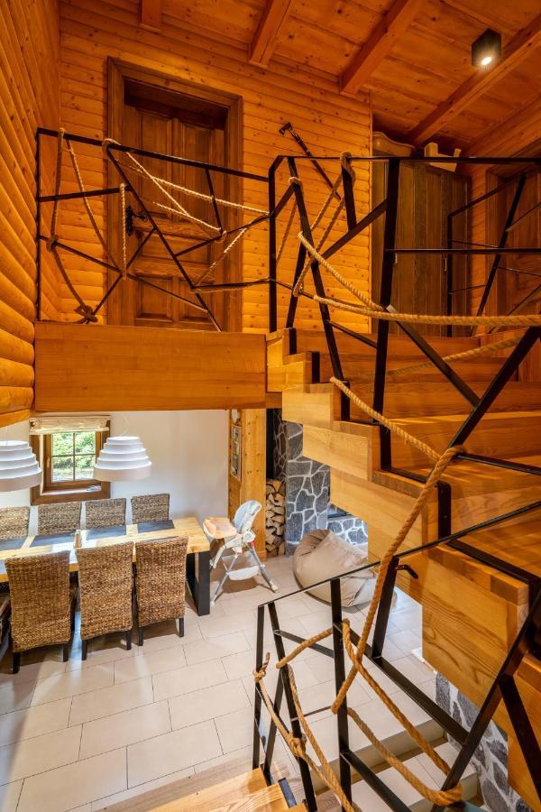 Wellness Drevenica Zuberec, 3 Apartmany, 2 Studia, Tatranske Stity Z Terasy Luaran gambar