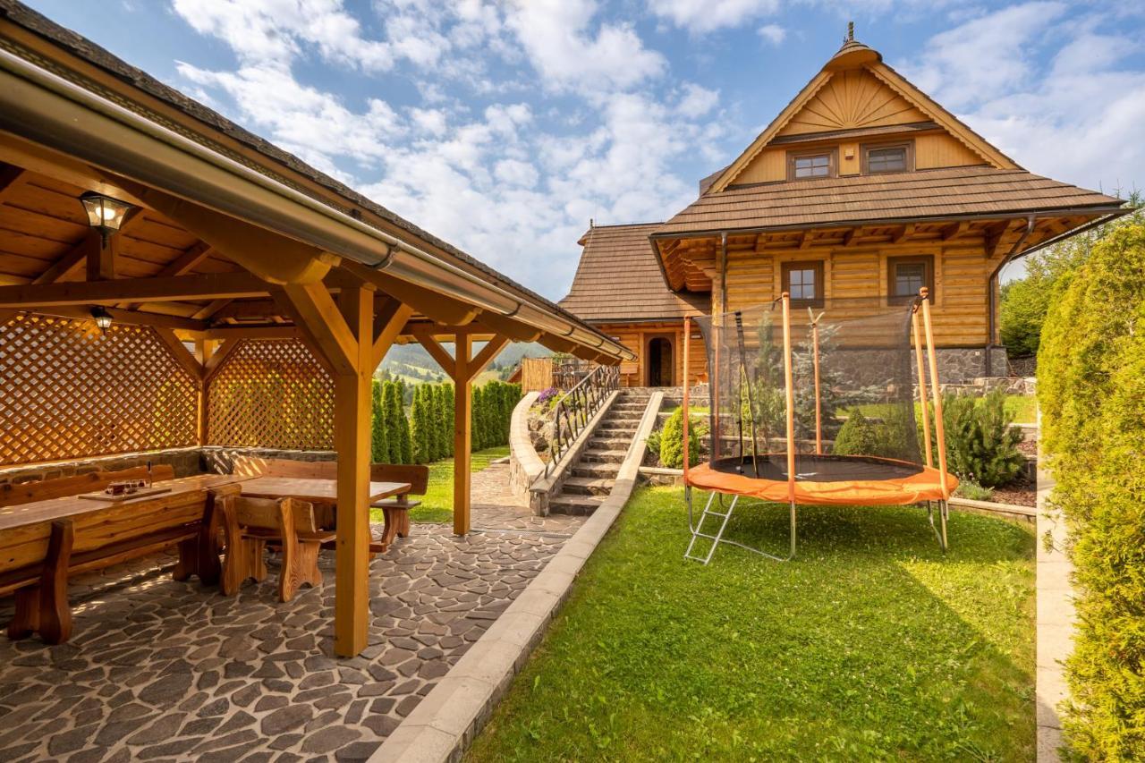 Wellness Drevenica Zuberec, 3 Apartmany, 2 Studia, Tatranske Stity Z Terasy Luaran gambar