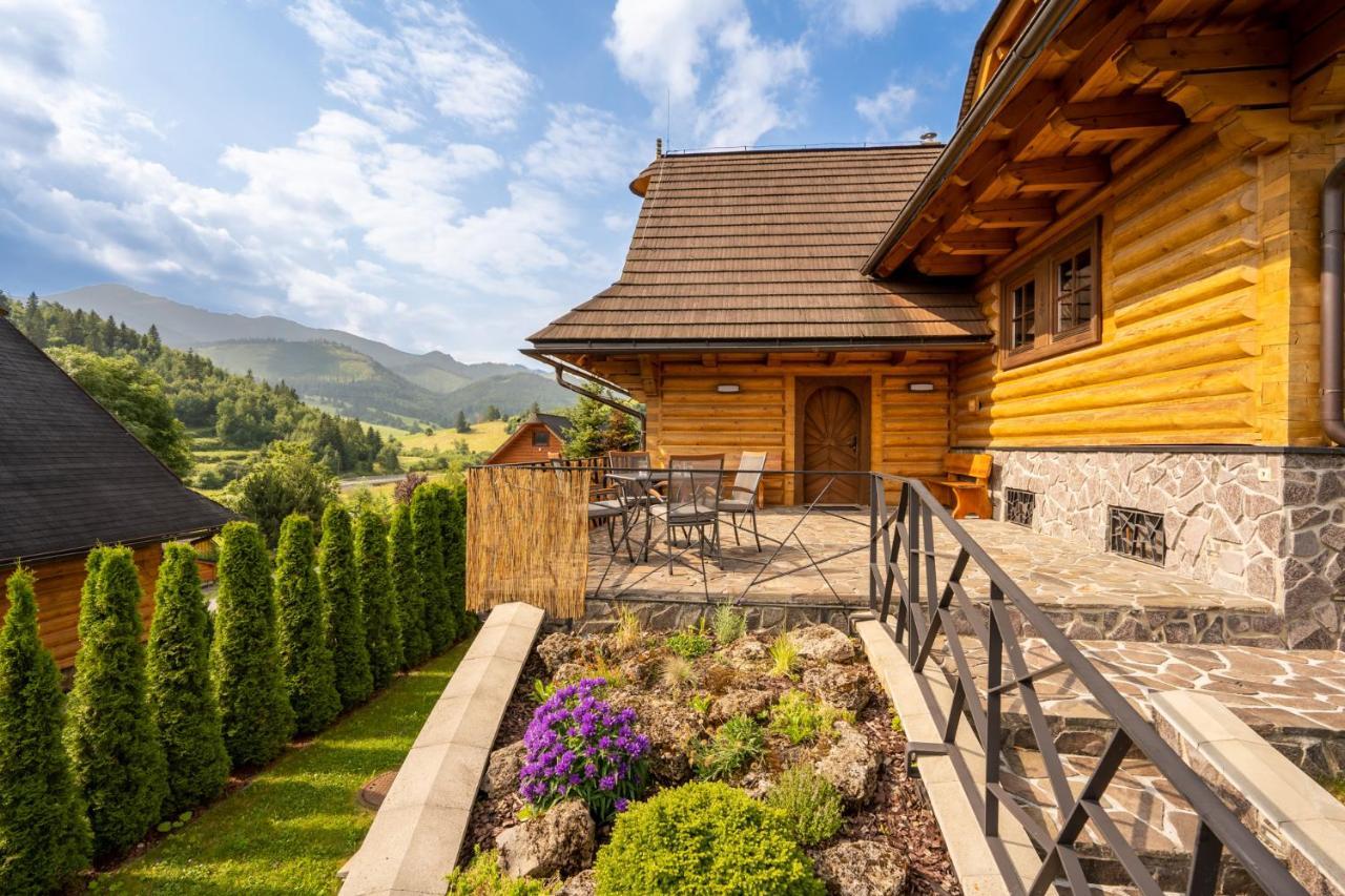 Wellness Drevenica Zuberec, 3 Apartmany, 2 Studia, Tatranske Stity Z Terasy Luaran gambar