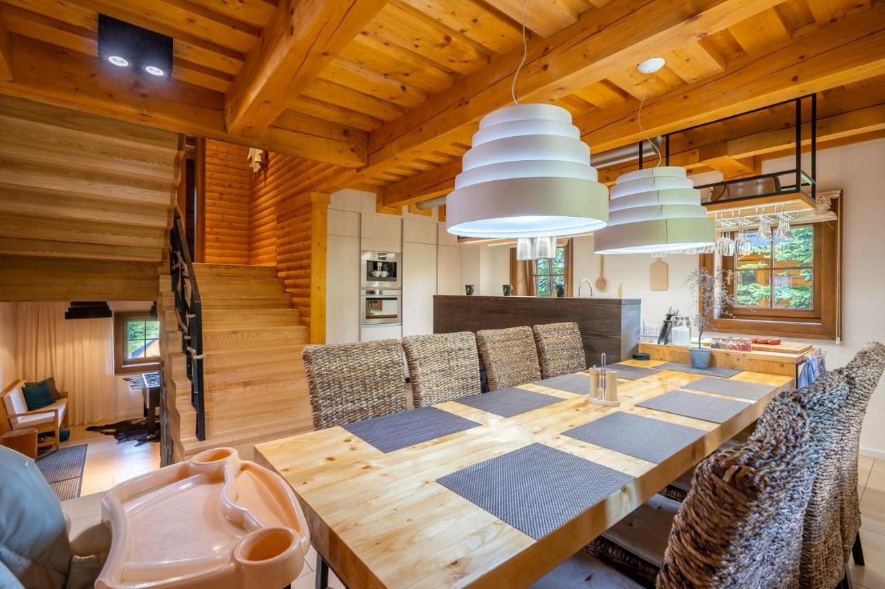 Wellness Drevenica Zuberec, 3 Apartmany, 2 Studia, Tatranske Stity Z Terasy Luaran gambar