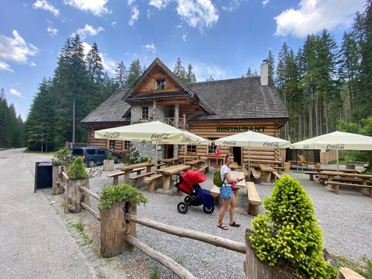 Wellness Drevenica Zuberec, 3 Apartmany, 2 Studia, Tatranske Stity Z Terasy Luaran gambar